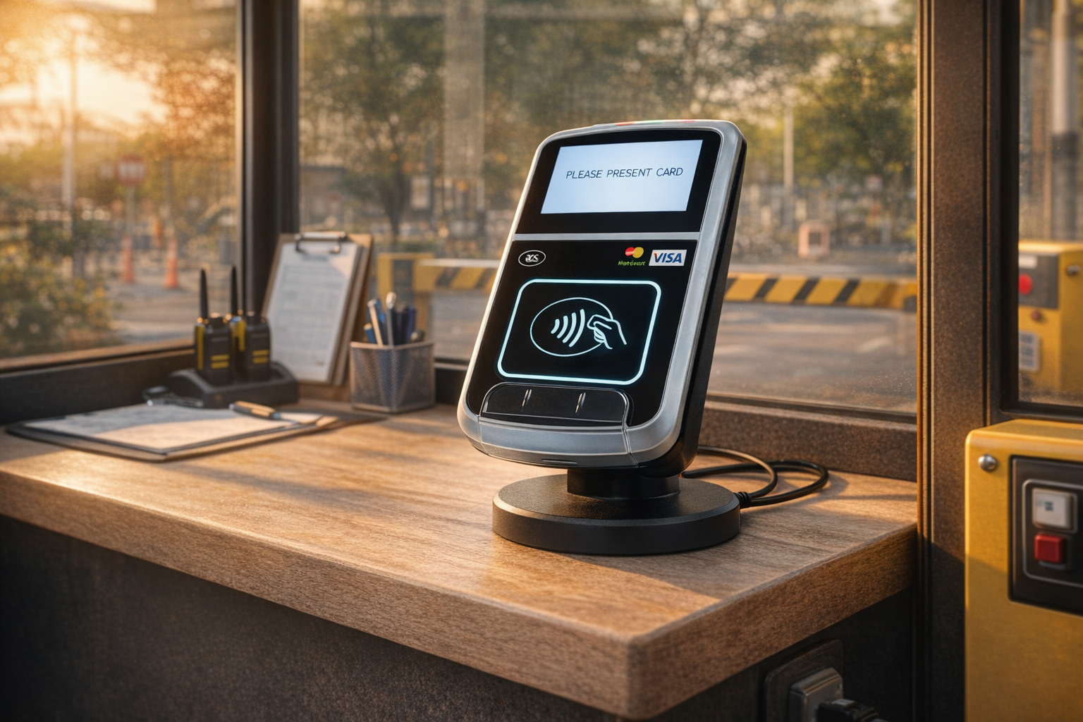 Terminal Parkir Cashless - Payment Gateway Sistem Parkir